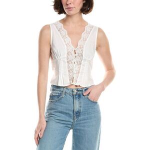 70/21 Womens  Sleeveless Top, White